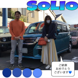 新型ソリオ！！御納車式です♫